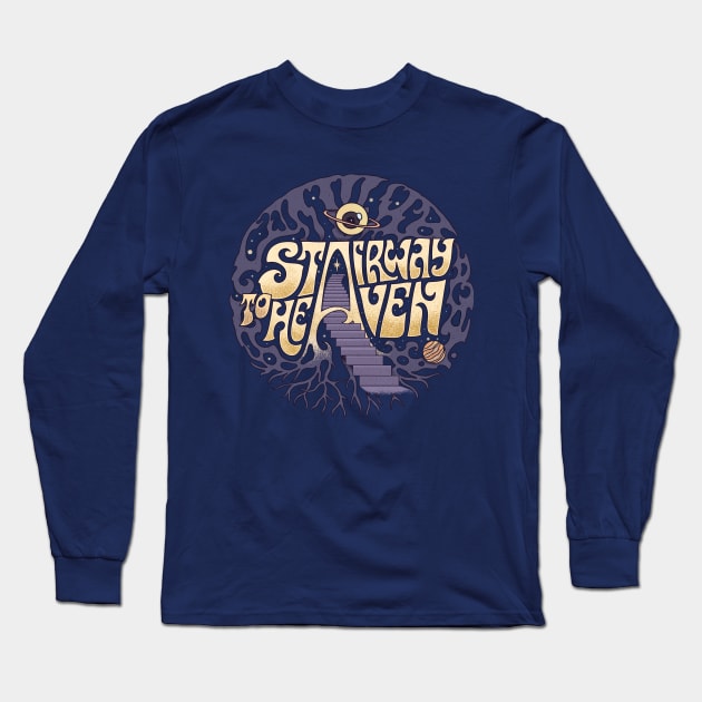 Heaven's Stairway Long Sleeve T-Shirt by mustokogeni